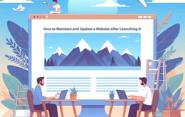 How to Maintain and Update a Website after Launching It